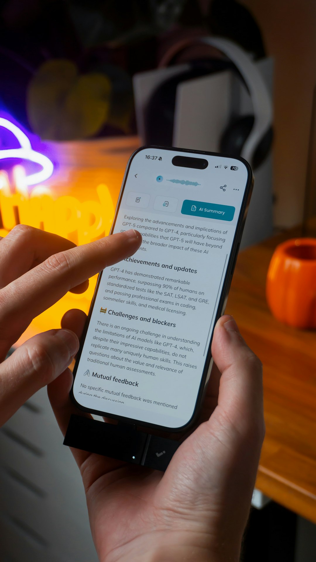 This Halloween I photographed the HiDock P1 and P1 Mini in my home office desk setup. I wanted to capture that cozy work-from-home vibe mixed with a subtle Halloween atmosphere — clean, warm tones with a bit of festive mood. Both devices are compact AI note-taking tools designed for modern workspaces, and I thought it’d be fun to show how they fit naturally into a seasonal setup. All photos were shot and edited by me, Matúš Gocman (matgocman). Feel free to use these shots for your creative or editorial projects — especially if you’re into tech, workspace design, or seasonal desk inspiration.